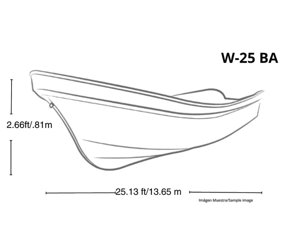 Panga W25ba Boat